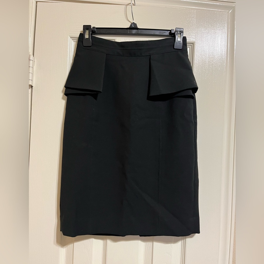 White House Black Market Black Pencil Skirt